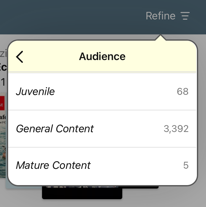Choose Audience