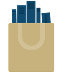 bag with books