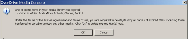 Deleting Expired Items