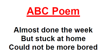 ABC Poem by Harsh S.