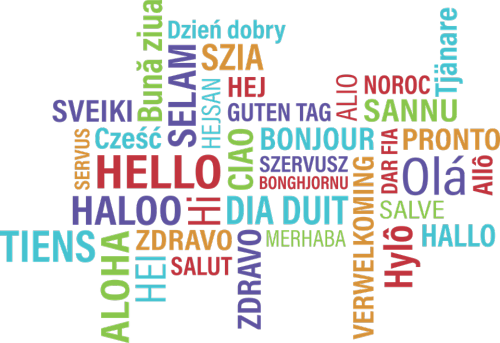 Hello in many languages