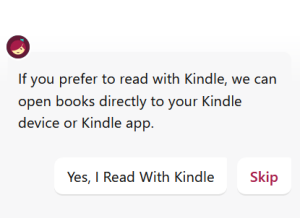 Do you want to use a Kindle?