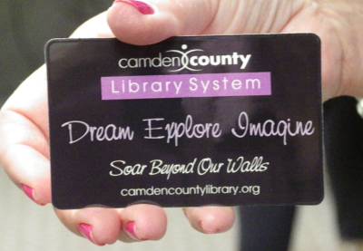 Get a Camden County Library Card
