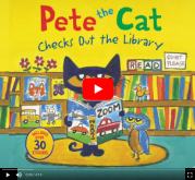 Pete the Cat Checks Out the Library